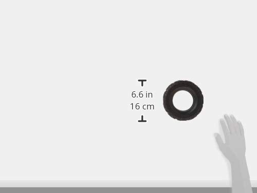 Mammoth TireBiterII – Natural Rubber Dog Toys for Extreme Chewers – Dog Toys for Extra Long Interactive Play – Aggressive Chewer Toys for Medium - Large Dogs - Large 6”