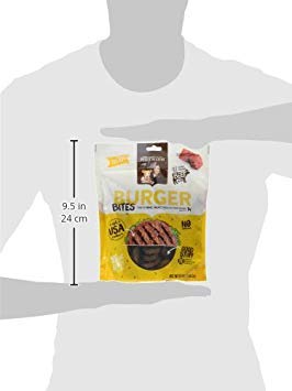 Rachael Ray Nutrish Burger Bites Dog Treats, Beef Recipe With Bison, 12 oz. Pouch
