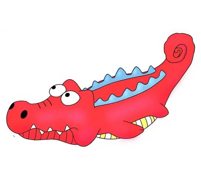 Dog Squeak Toys, No Stuffing Plush Dogs Chew Toy for Small Medium Large Breed Chewer Squeaky Pet Supplies Tough Durable Puppy Teething Chewing Interactive to Keep Them Busy Best Birthday Gift (Red)