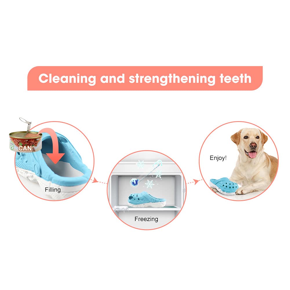 MONDOTOY Dog Chew Toys,Tough Dog Toys for Aggressive Chewers,Durable Rubber Puppy Toy, Interactive Puppy Toys Aggressive Chewers Medium Large Breed