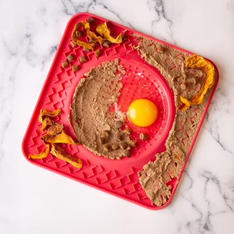 Feixun Dog Treat Toy Ball, Dog Tooth Cleaning Toy, Interactive Dog Toys(1 Green+1 Blue) 2.8" Pack of 2