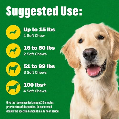 (2 Pack) Hеmp Calming Chews for Dogs - 240 Count | Duck Flavor - Puppy Dog Calming Treats Supplement for Storm Anxiety, Sleep, Relaxing, Separation Aid, Stress Relief - Vet Approved - Made in USA