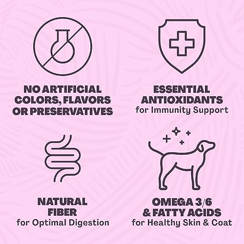 REÁL MESA Premium High-Protein Puppy Food for Healthy Growth & Development - Natural Chicken & Vegetable Asado Recipe with DHA, Calcium, & Antioxidants - Nutritious Dry Dog Food, All Breeds (4.5 lbs)