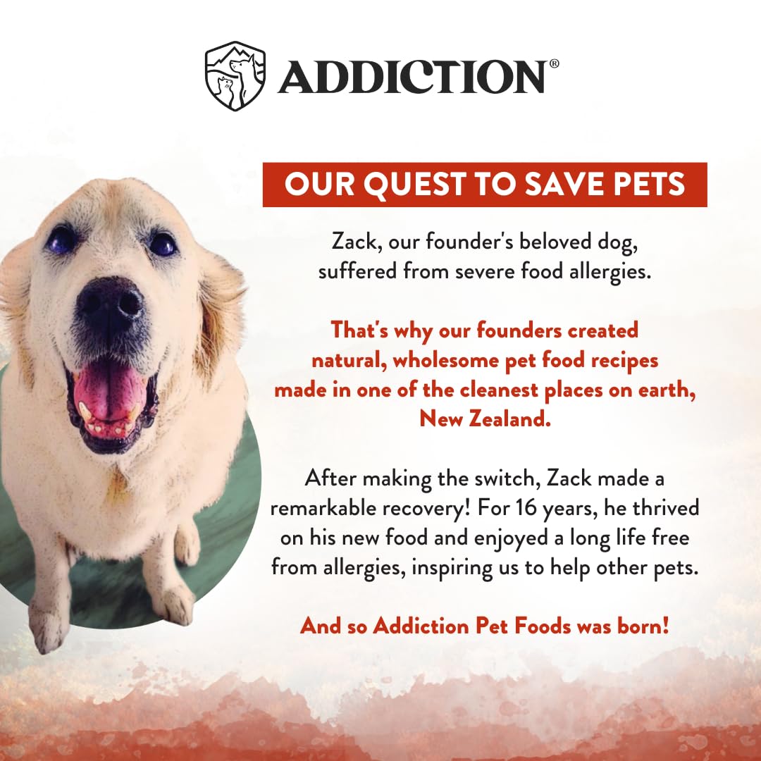 Addiction Wild Islands Forest Meat Premium Venison Recipe Dry Dog Food (20 Pound)