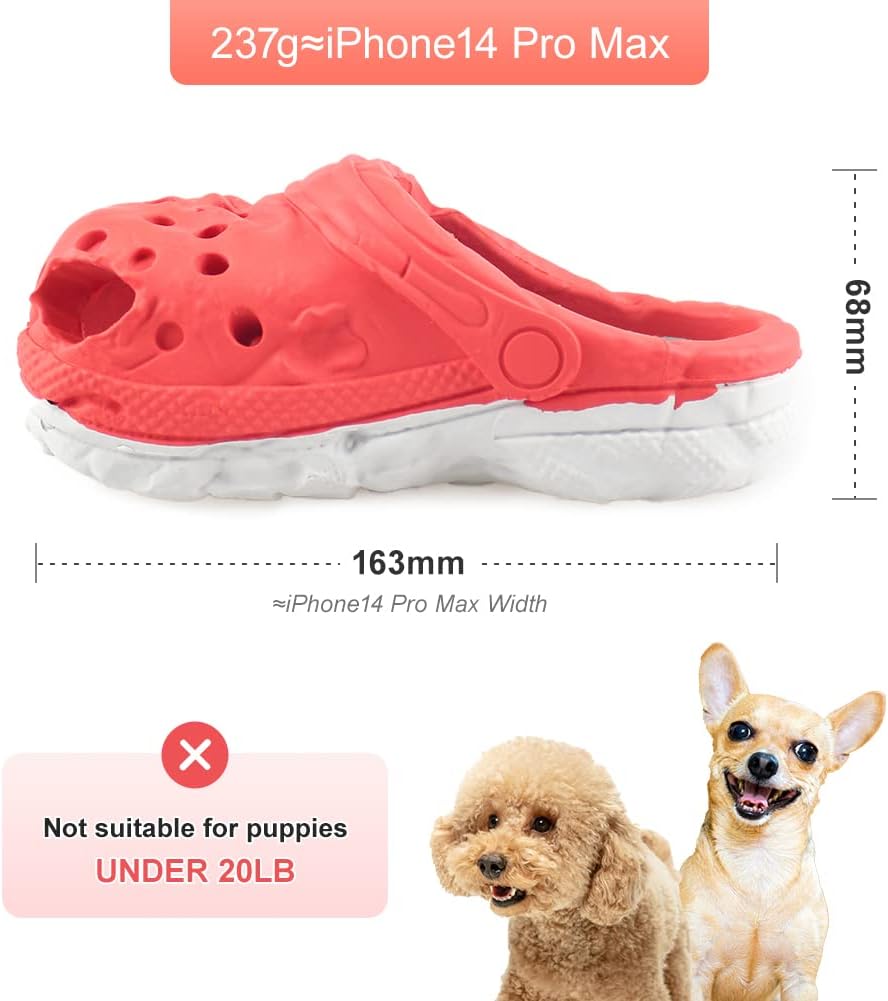 MONDOTOY Dog Chew Toys,Tough Dog Toys for Aggressive Chewers,Durable Rubber Puppy Toy, Interactive Puppy Toys Aggressive Chewers Medium Large Breed