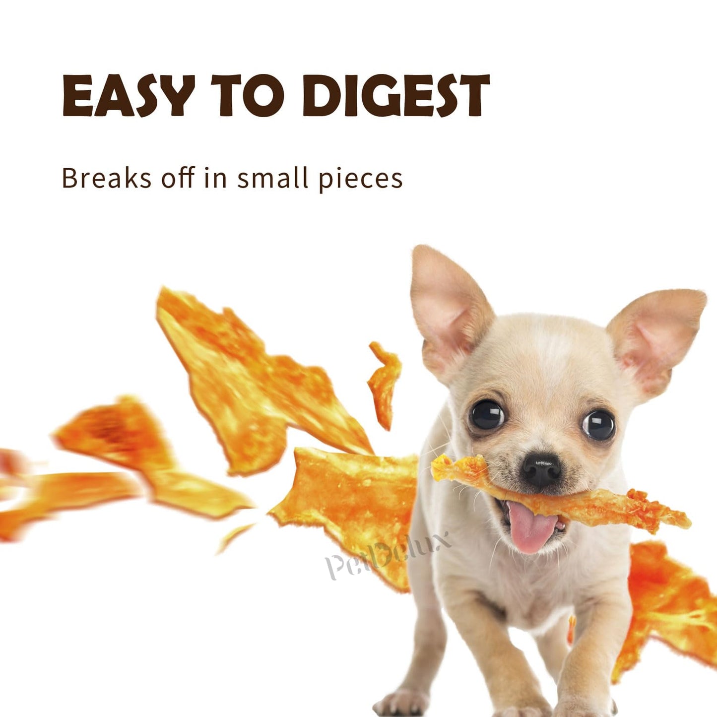 iPaw Turkey Tendons for Dogs, 100% Turkey and US Sourced Raw Material, Hypoallergenic, All Natural Human Grade Puppy Chew, Rawhide Alternative Dog Treats, 1 Unit/Pack Strip (Large)