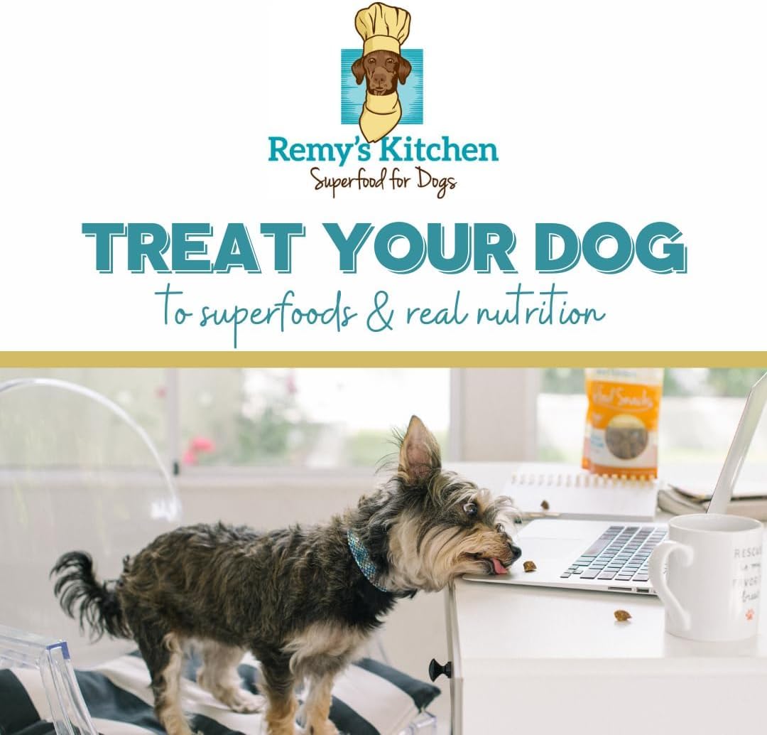 Remy’s Kitchen Lamb Meat Medley Freeze Dried Dog Treats USA Sourced and Small Batch Made - Human-Grade, All Natural Dog Treats Without Artificial Preservatives, Grain Free - 3 oz