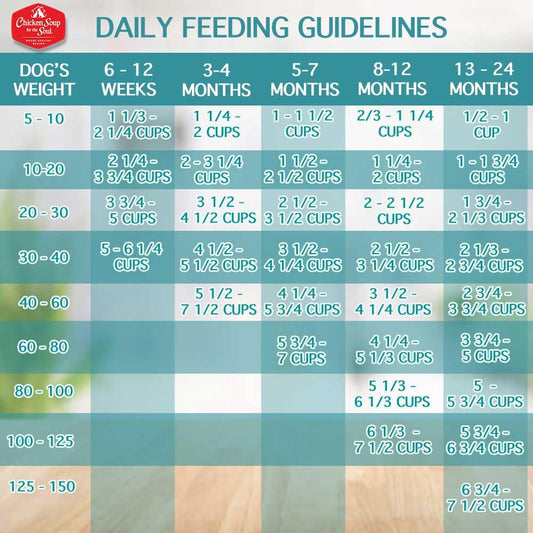 Chicken Soup for the Soul All Natural Premium Large Breed Dry Puppy Food, Real Meat First Ingredient, Supports Brain Development & Strong Bones & Teeth, Chicken, Turkey & Brown Rice, 13.5lb