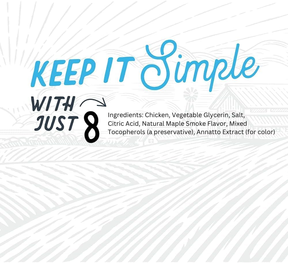 Farmland Traditions Chicken & Waffle Bites, Gluten-Free Dog Treats, Made in USA for All Breeds & Sizes, 2.5 Pound Bag