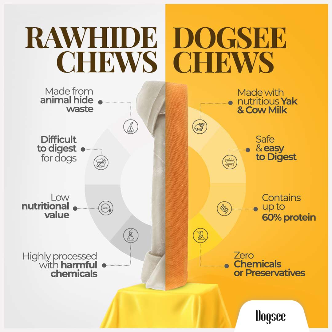 Dogsee Original Yak Cheese Himalayan Dog Chews 1lb (Small- 13 Bars) | 100% All Natural | Dog Treats Small Breed | Dog Chews Long Lasting for Aggressive Chewers | High Protein | Dental Sticks