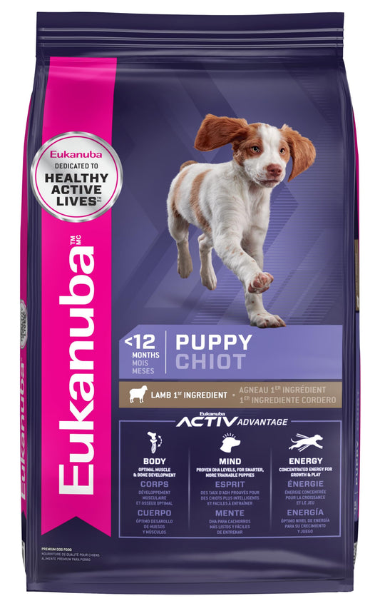 Eukanuba Puppy Lamb 1st Ingredient Dry Dog Food, 30 lb