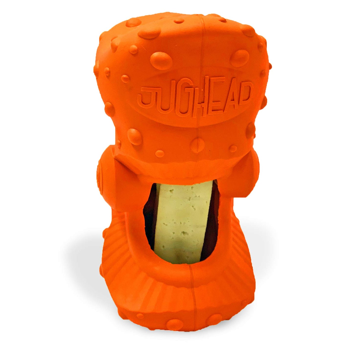 Himalayan Dog Chew Jughead Large Dog Chew Holder, Secures Chews for Dogs, Chew Smarter and Longer, Stimulate Your Dog, Holds Yak Chews, 1 Dog Toy