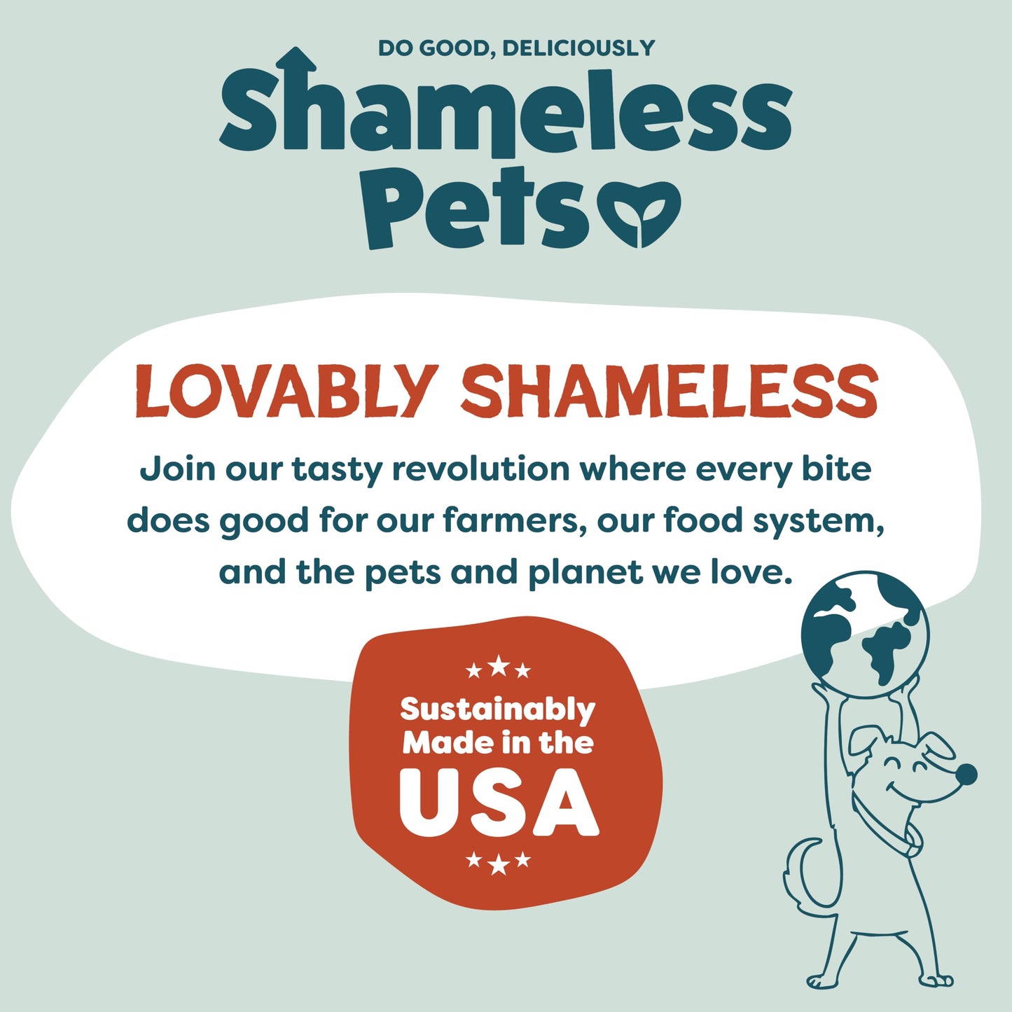 Shameless Pets Jerky Bites Treats, Duck-Tato - Healthy Dog Chews for Digestion Support with Fiber - Dog Treats with Real Cage-Free Duck - Free from Grain, Corn & Soy - 14 oz