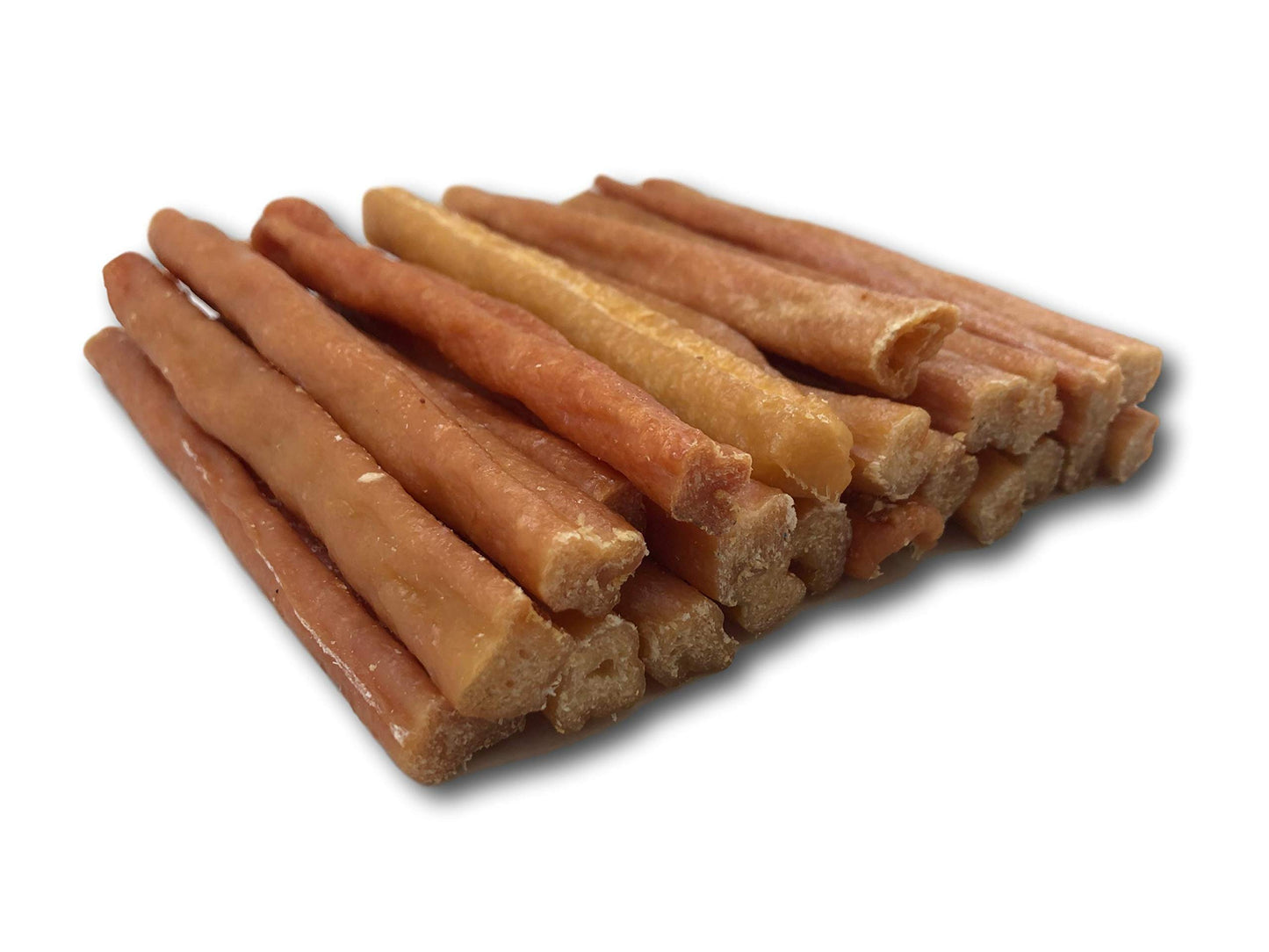 Top Dog Chews Turkey Tendon Round -Soft -Made in The USA - Large 1LB/ 16oz/ 453g (6", Roasted)