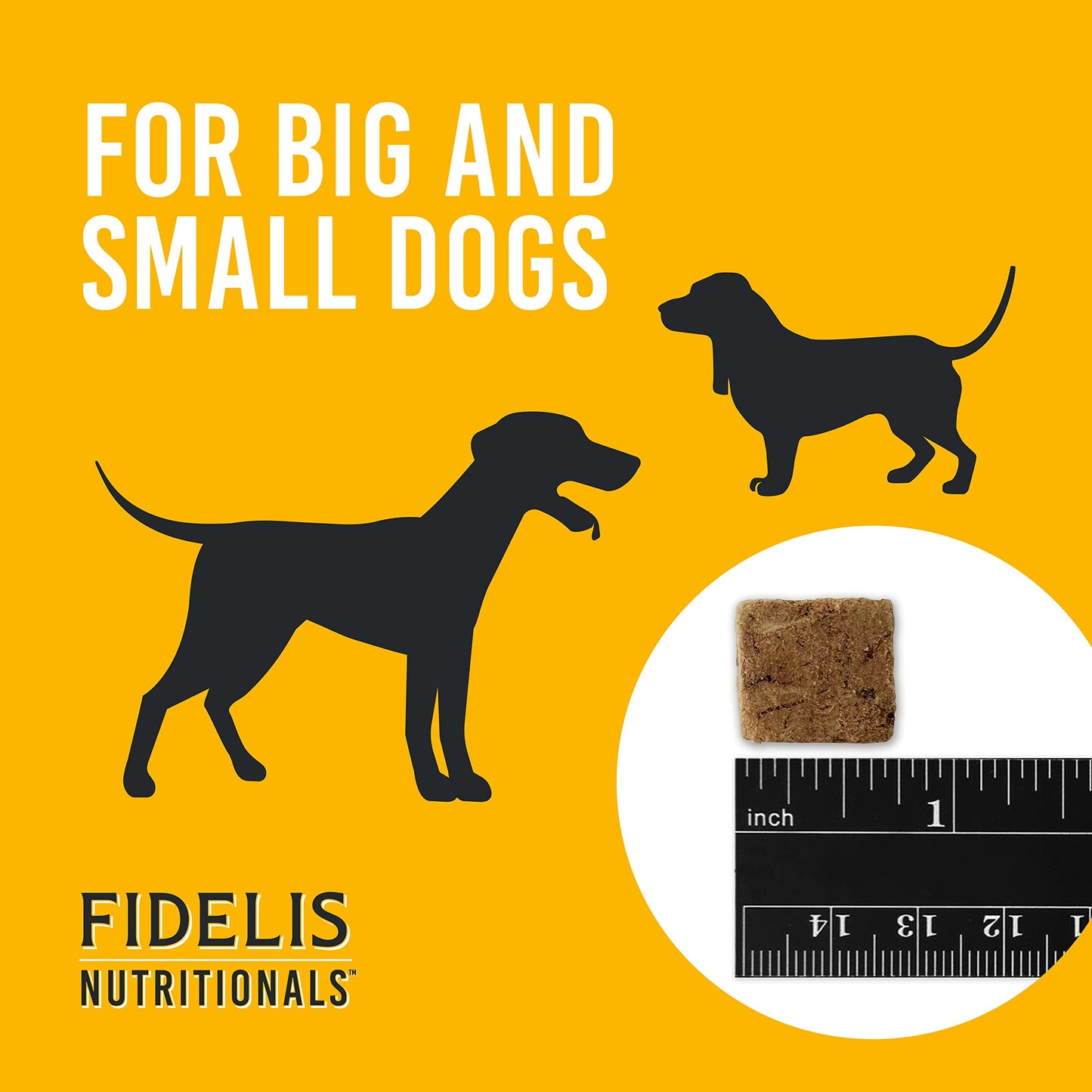 FIDELIS Freeze Dried Raw Dog Treats for Small, Medium, Large Dogs, High Protein, Gluten Free, Healthy Dog Snacks, Perfect Training Treat or Mixer, Puppy & Adult, Made in USA, 4oz, Chicken Liver