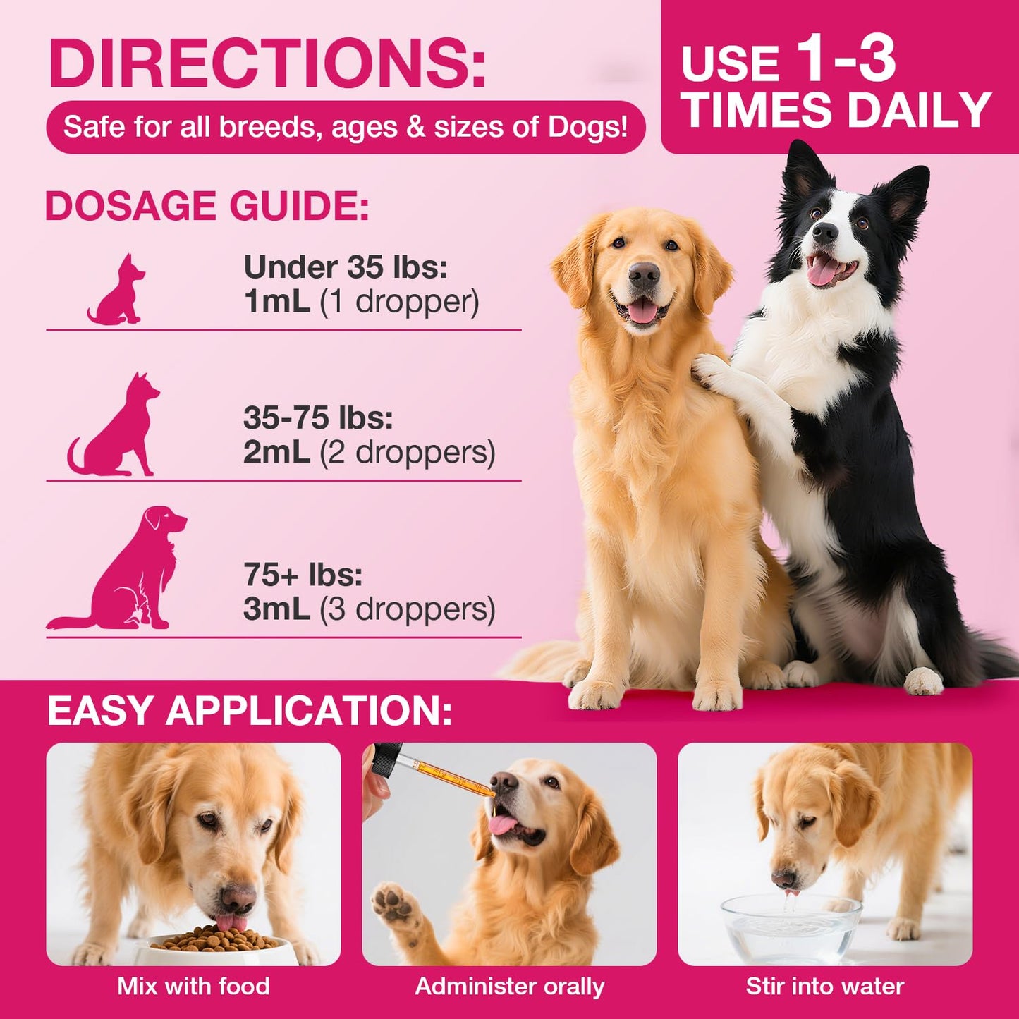 ASISTNETY Flea & Tick Support for Dogs, Natural Dog Flea Liquid Drops, Flea & Tick Supplement with Vitamins & Fish Oil for Dogs
