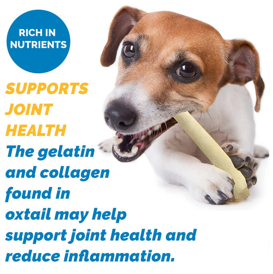 123 Treats Cow Tails for Dogs 5-6" - (25 Count) 100% Natural Long Lasting Chew Treats for Dogs, High Protein Beef Bull Sticks, Single Ingredient, Sourced from Free Range Grass-Fed Cattle