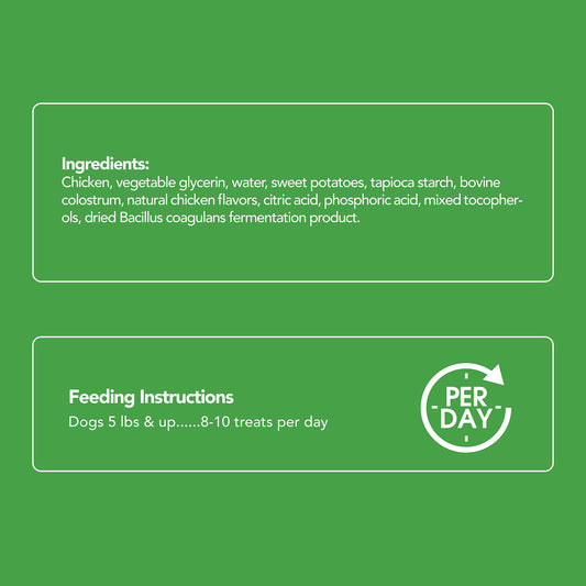 Get Naked 1 Pouch Puppy Health Soft Dog Treats, 6 Oz, Brown (201578)