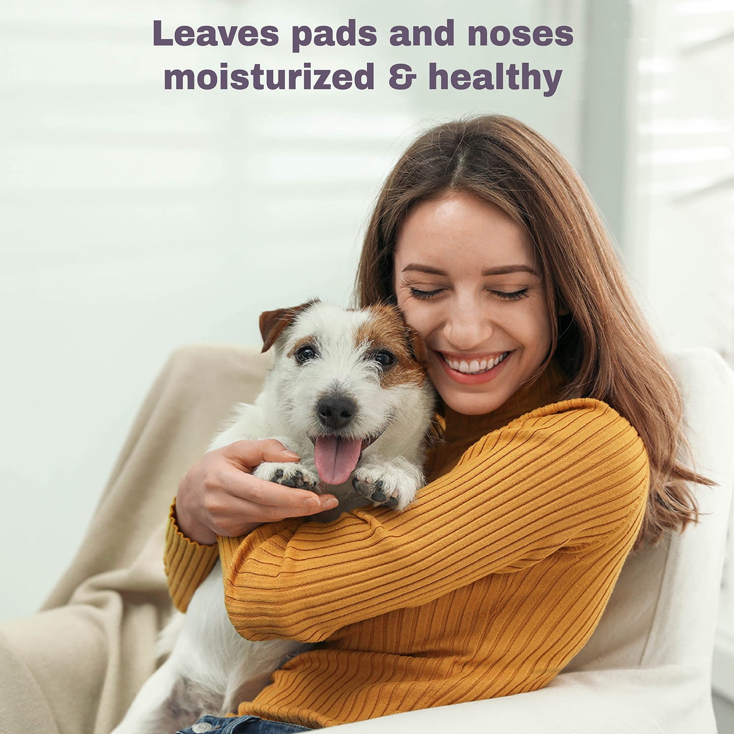 Mighty Mutt Organic Dog Paw Balm – Easy to Use, Moisturizing & Soothing Dog Pad Paw Balm | Softens Cracked & Dry Paws | Natural, Pet Friendly, Hypoallergenic Paw Balm Dogs – Unscented | 1.76 oz