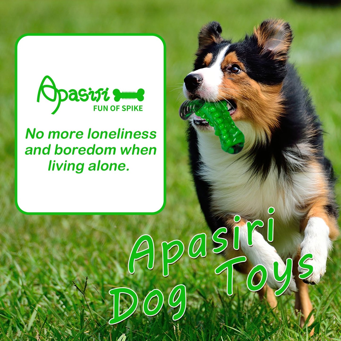 Apasiri Aggressive Chewers Dog Chew Toys: Tough Dog Toys for Aggressive Chewers Large Breed, Indestructible Dog Toy for Aggressive Chewers