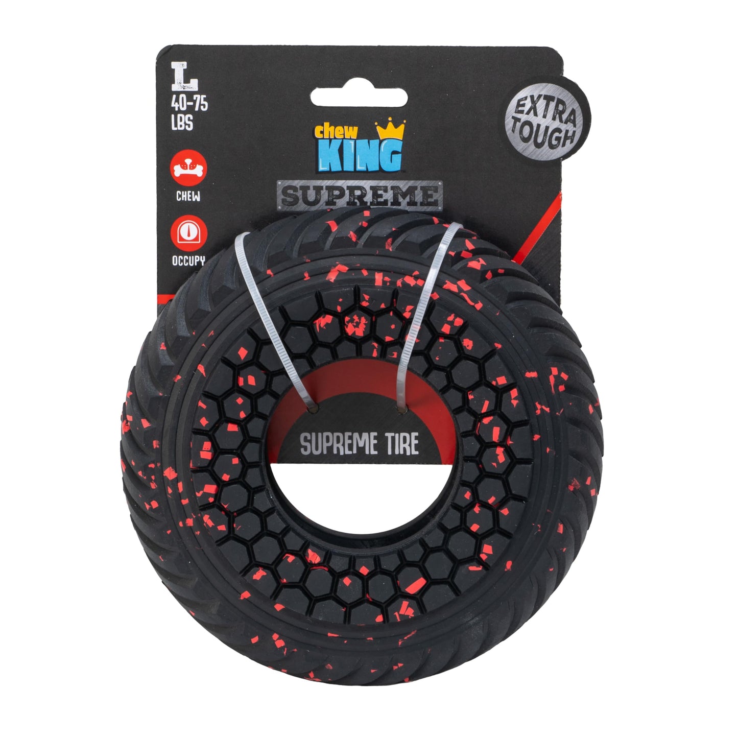 Chew King Supreme Dog Toy Collection, Medium Supreme Ring