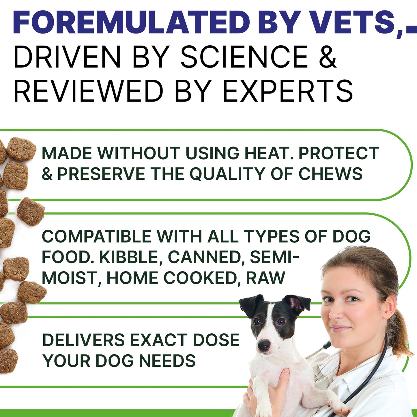 Advanced Hemp Hip & Joint Supplement for Dogs - Glucosamine for Dogs - Dog Joint Pain Relief Treats - Chondroitin Turmeric MSM Hemp Oil - Hemp Treats for Joint Health - Senior Mobility Support Chew