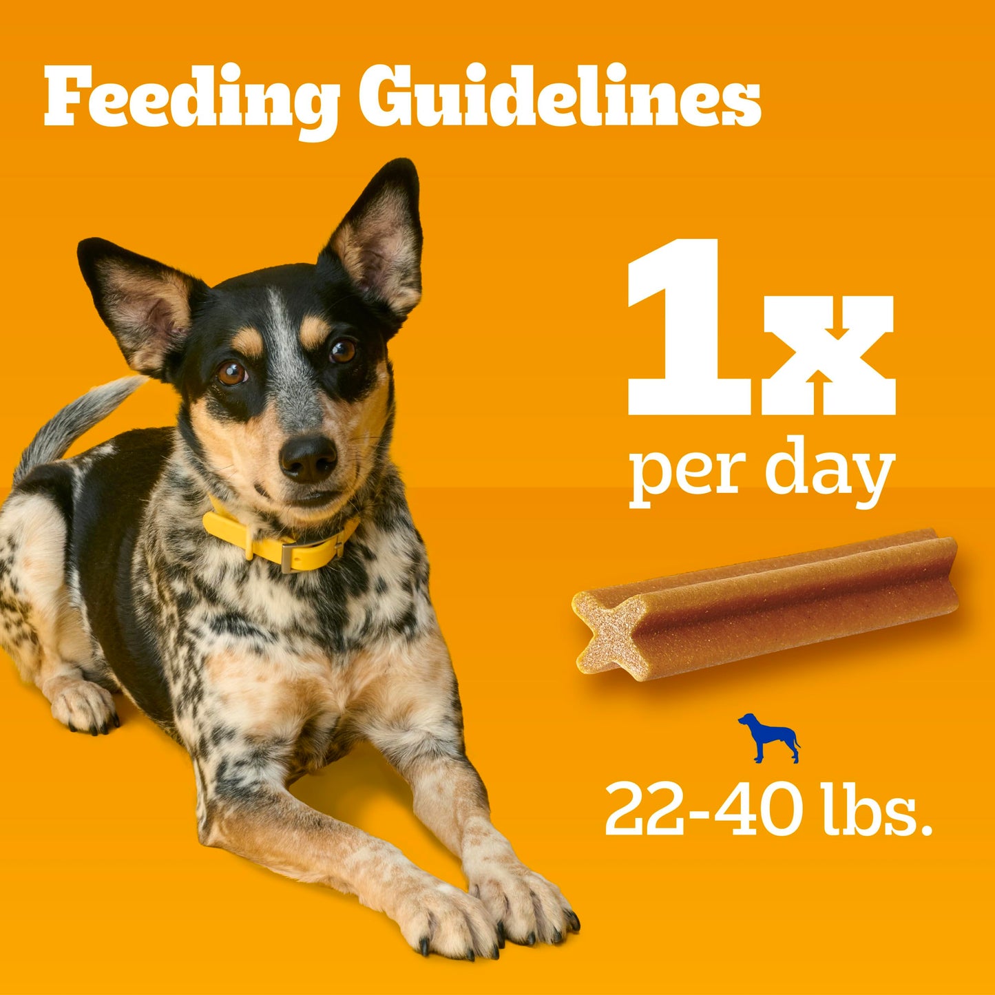 Pedigree Dentastix Small & Medium Breed Dog Treats, Original with Real Chicken, 21.1 oz. Bag (45 Treats)