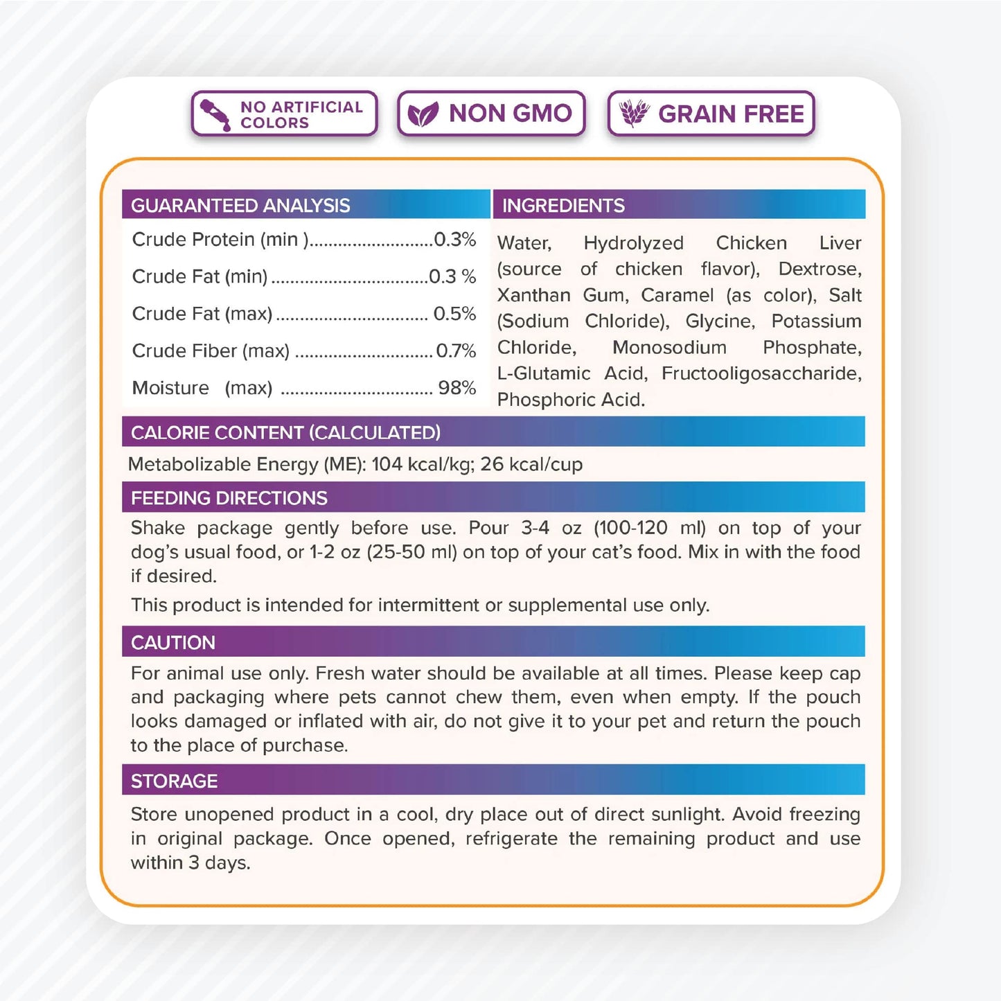 YummyRade – Pet Meal Topper for Dry Dog Food | Healthier Gravy Meal Enhancer & Tasty Low Calorie | Grain Free, Chicken Flavored | Flavor-Boosting Gravy Topper Pets Love! | (250ml x 3)