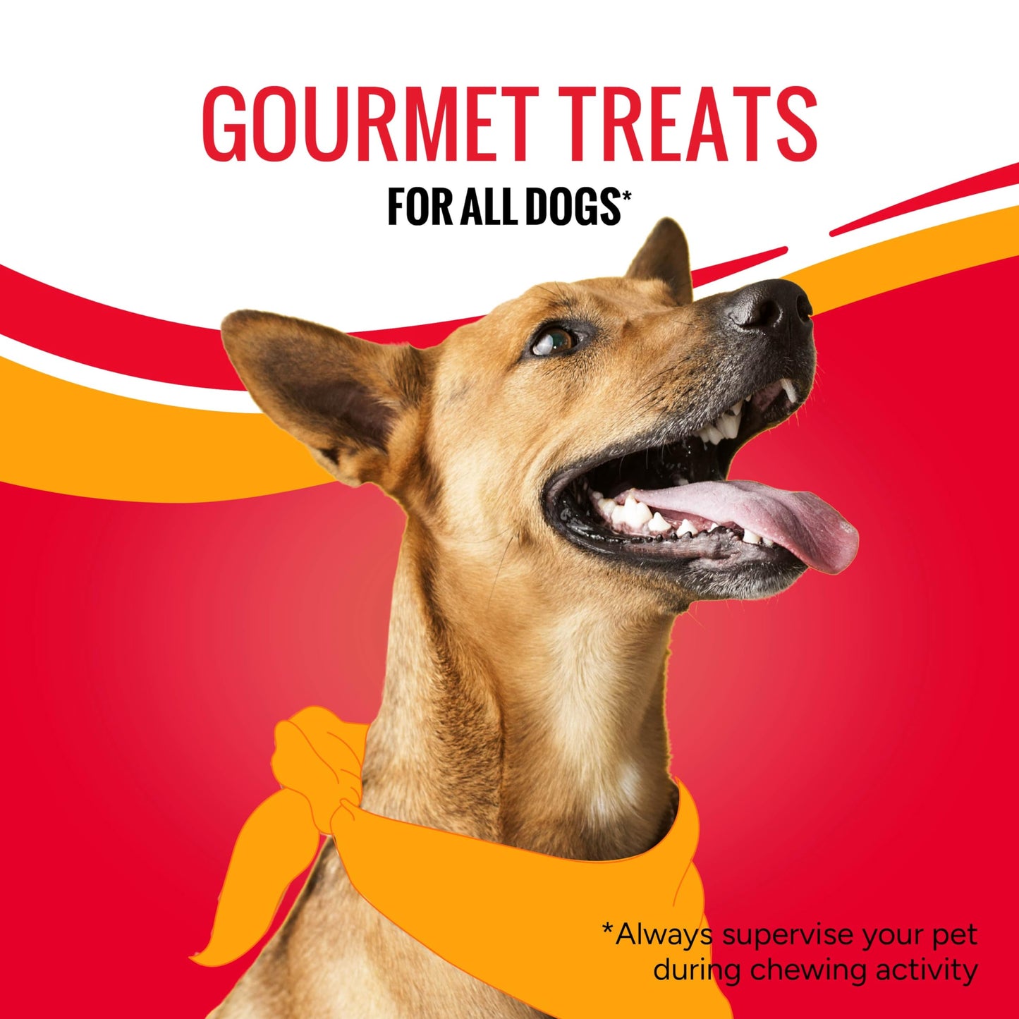 Good 'n' Tasty Triple Flavor Stacks with Peanut Butter, 9 Ounces, Bite Sized Snacks for Dogs with Premium Chicken and Real Peanut Butter