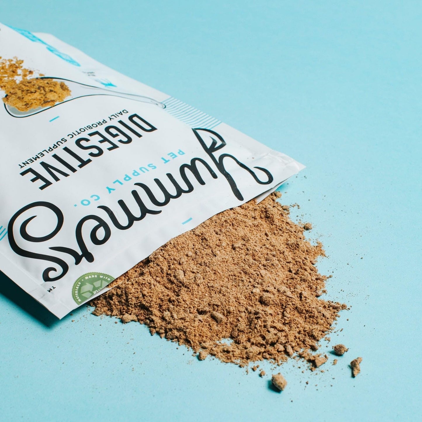 Yummers Premium Digestive Supplement for Dogs, Daily Probiotic Supplements, Elk Recipe, 8 oz. - All-Natural Freeze-Dried Dog Food Supplement Toppers - Flavor Dog Food Topper for Digestive Health