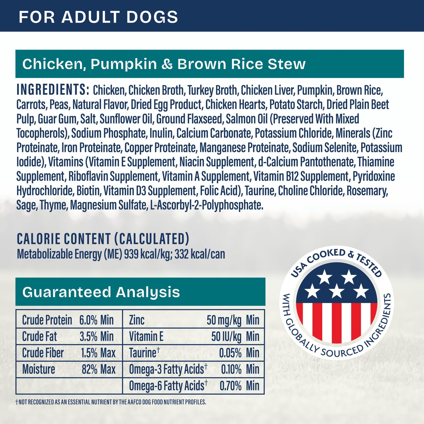 Natural Balance Health Protection Wet Dog Food – Whole Body Health, Easy on Digestion, Chicken, Pumpkin & Brown Rice Stew, Digestive Wellness Dog Food, High in Fiber - 12.5oz (Case of 6)