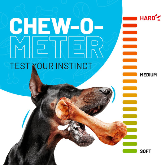 Sitka Farms Pork Femur Premium Dog Bones - 10 Count - Real Smoked Meaty Bones for Medium and Large Dogs - Alternative to Bully Sticks - Teeth Cleaner for Aggressive Chewers