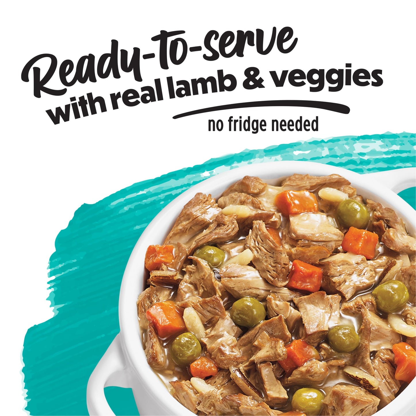 Purina Beneful Prepared Meals Lamb & Rice Stew - (8) 10 oz. Tubs