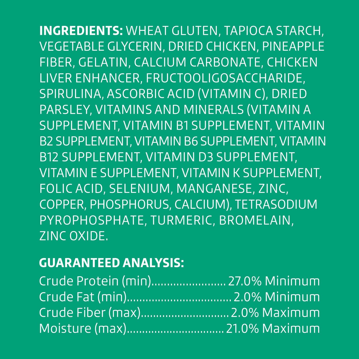Amazon Brand - Wonder Bound Dog Dental Treats for Tiny Dogs (5-15 lbs), Real Chicken Flavor, Nubbed Texture for Plaque & Tartar Control, Freshens Breath While Chewing, 125 Count (Pack of 1)