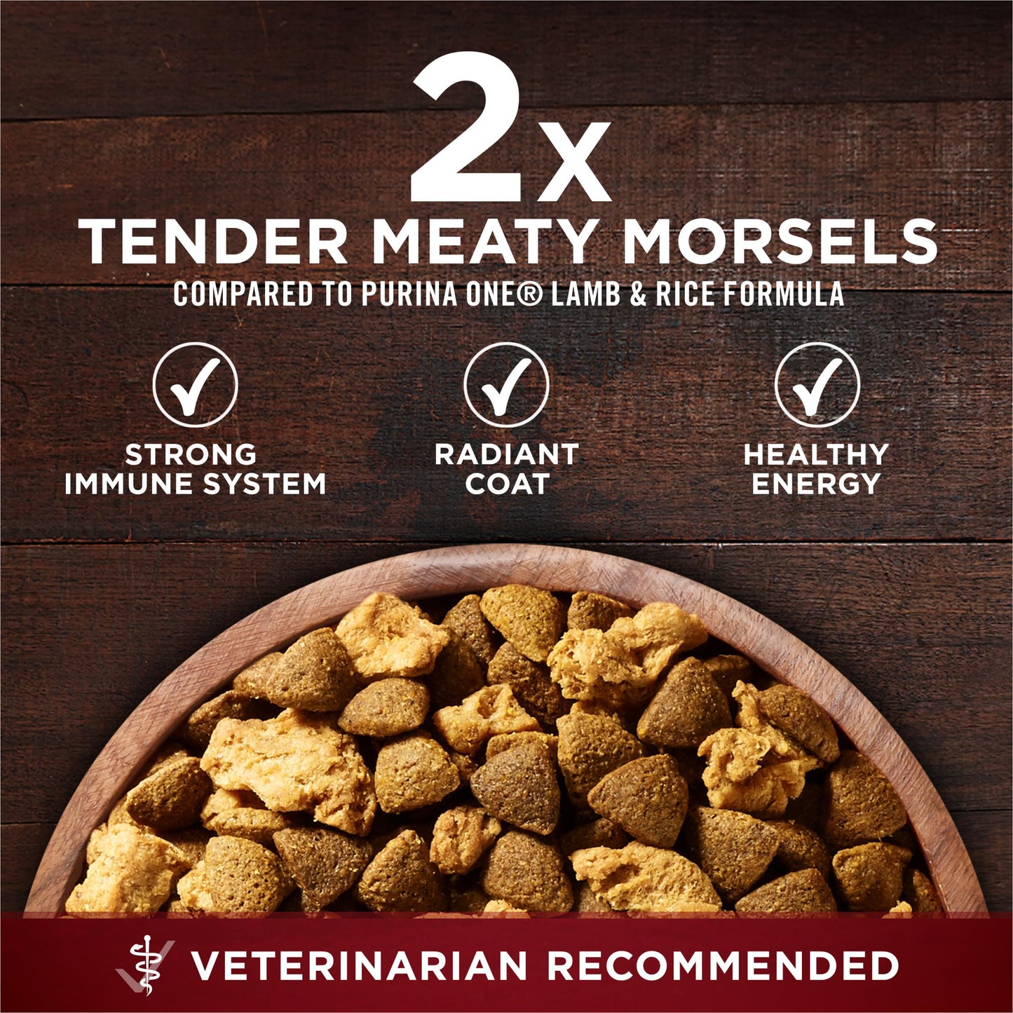 Purina ONE True Instinct With Real Salmon and Tuna Natural With Added Vitamins, Minerals and Nutrients High Protein Dog Food Dry Formula - 36 lb. Bag