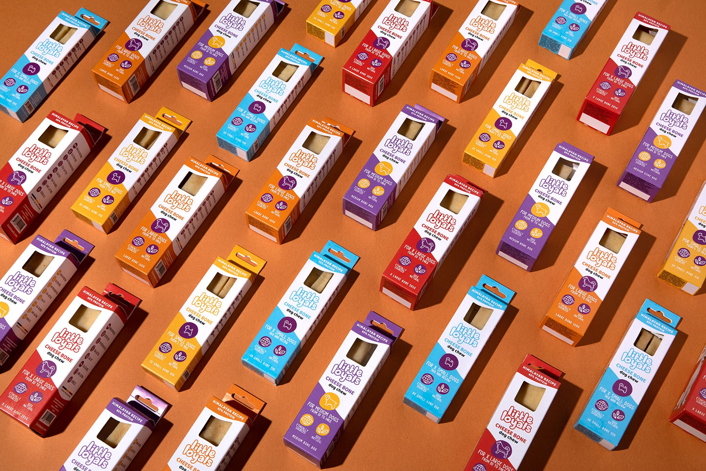 Little Loyals Cheese Bone Dog Chew x3 Small Bone 22g – Long lasting Soft Dog Treats for Small Dogs under 5kg – Suitable for Puppies, Adult & Senior Dogs – Based on Yak Cheese Himalayan Dog Chew Recipe