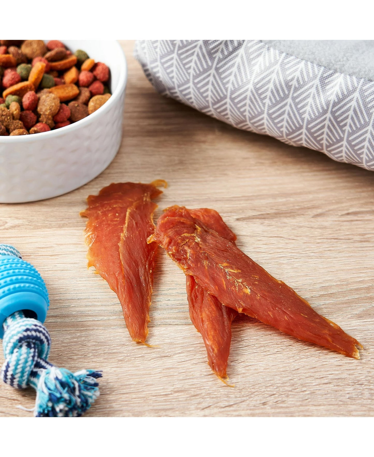 Golden|Rewards Chicken Jerky Dog Treats, 16 oz Bag, Made with Wholesome Chicken Breast, Low Fat, Grain-Free, No Artificial Colors or Preservatives, Premium High-Protein Snack for Dogs