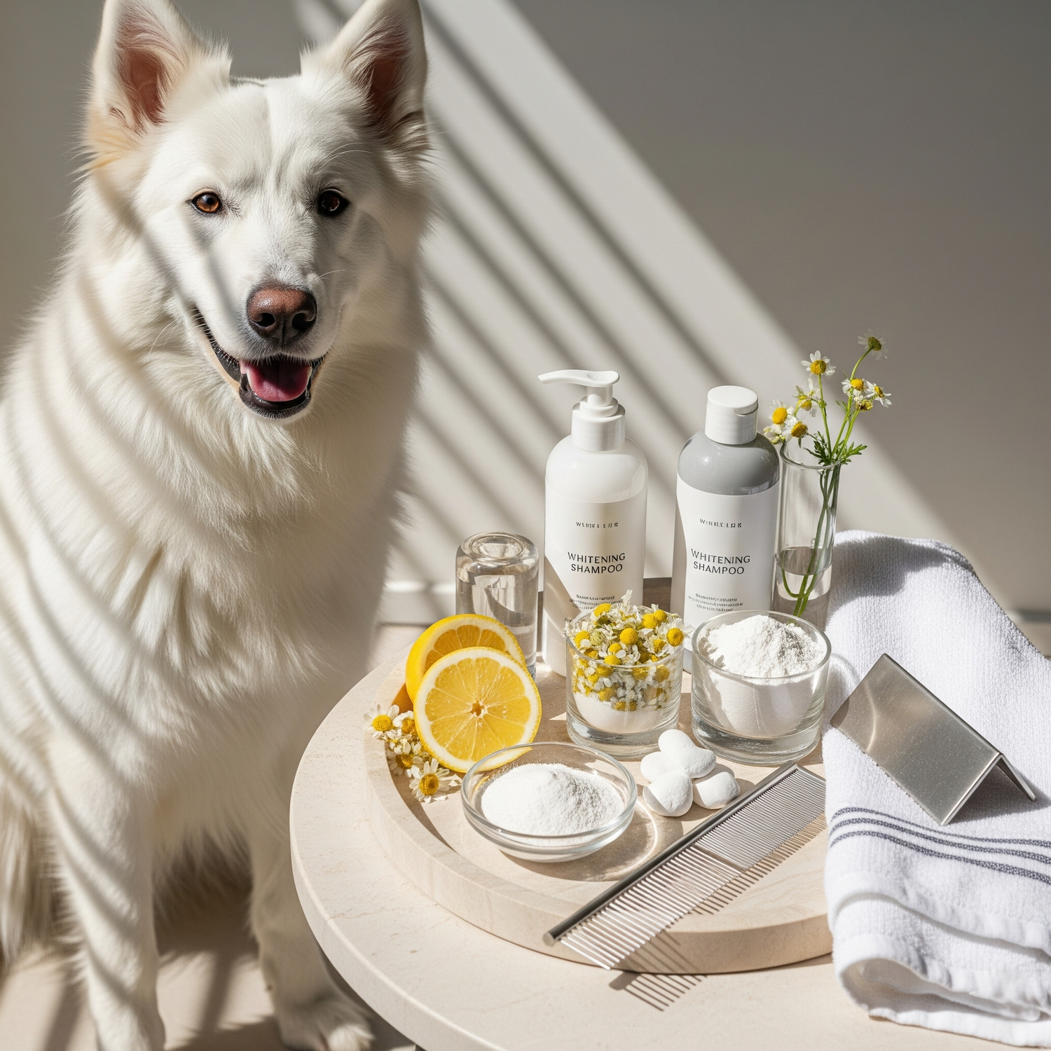 PurePupper Whitening Shampoo – bright coat and fur care