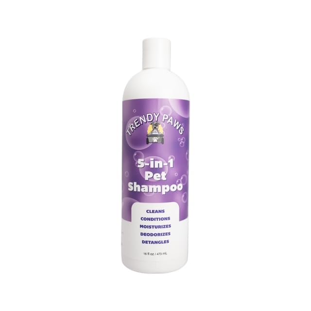 5-in-1 Dog Shampoo & Conditioner: Cleans, Conditions, moisturizes, deodorizes, detangles. 98.25% from Natural Sources. Eco-Friendly, Light Citrus Scent. 16 oz.