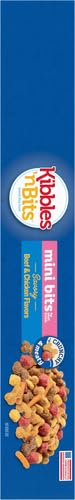 Kibbles 'N Bits Small Breed Mini Bits Savory Beef & Chicken Flavors Dog Food, 16-Pound(Pack of 1)