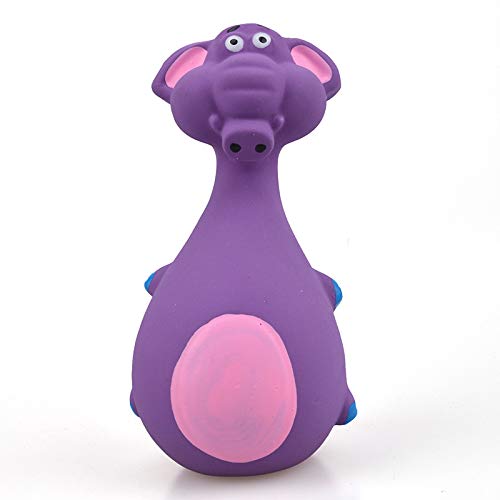 Big Belly Cartoon Animal 2 Pack Squeaky Dog Cat Pet Toys, Grind Teeth Dog Cat Pet Toys, Chew Dog Cat Pet Toys, Interactive Dog Cat Pet Toys…