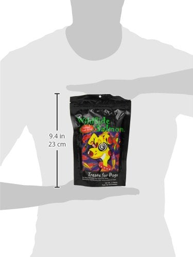 Wildsidesalmon Freeze Dried Salmon Dog Treats, Wild Caught, Gluten Free, Grain Free, High Protein, Diabetic Friendly | Natural Fish Oil | Made in The USA