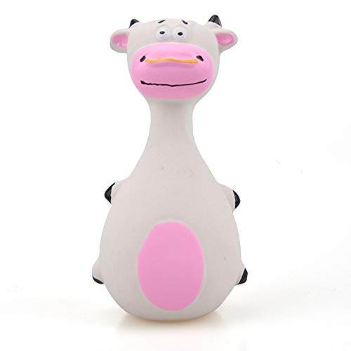 Big Belly Cartoon Animal 2 Pack Squeaky Dog Cat Pet Toys, Grind Teeth Dog Cat Pet Toys, Chew Dog Cat Pet Toys, Interactive Dog Cat Pet Toys…