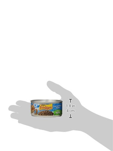Purina Friskies Wet Cat Food Pate, Liver and Chicken Dinner - (Pack of 24) 5.5 oz. Cans