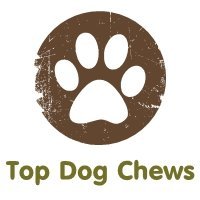 Top Dog Chews Turkey Tendon Round -Soft -Made in The USA - Large 1LB/ 16oz/ 453g (6", Roasted)