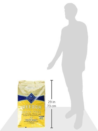 Blue Buffalo Freedom Grain-Free Healthy Weight Dry Dog Food, Complete & Balanced Nutrition for Adult Dogs, Made in the USA With Natural Ingredients, Chicken & Potatoes, 24-lb Bag