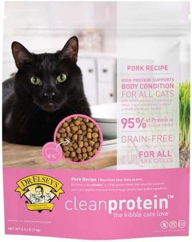 Dr. Elsey's cleanprotein Pork Cat Kibble 2 lb. Bag