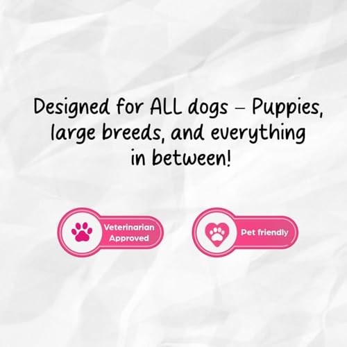 Chelsy's Toys 3-in-1 Enrichment Tube for Dogs - Tug Toy, Treat Dispenser & Snuffle Ball | Durable Rope Dog Toy | Interactive Dog Treat Puzzle for Large Dogs & Puppies (Lavender)