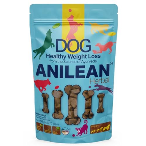 ANILEAN Dog Chews for Healthy Weight Management. Helps as a Metabolism Booster and Support a Healthy Immune Response., Brown