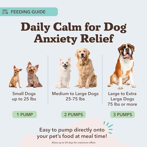 Natural Dog Company Calming Oil, 16 oz Bottle, Helps Manage Normal Stress, Promotes Relaxation, Supports Balanced Behavior, Melatonin for Dogs, May Reduce Hyperactivity, for Dogs of All Ages & Sizes